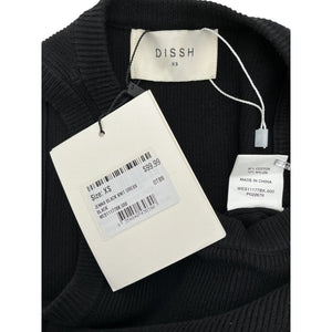 Dissh Ribbed Black Jenna Dress Size XS