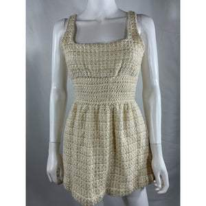 Hill House Home 'The Cher' White Wool Dress Size S