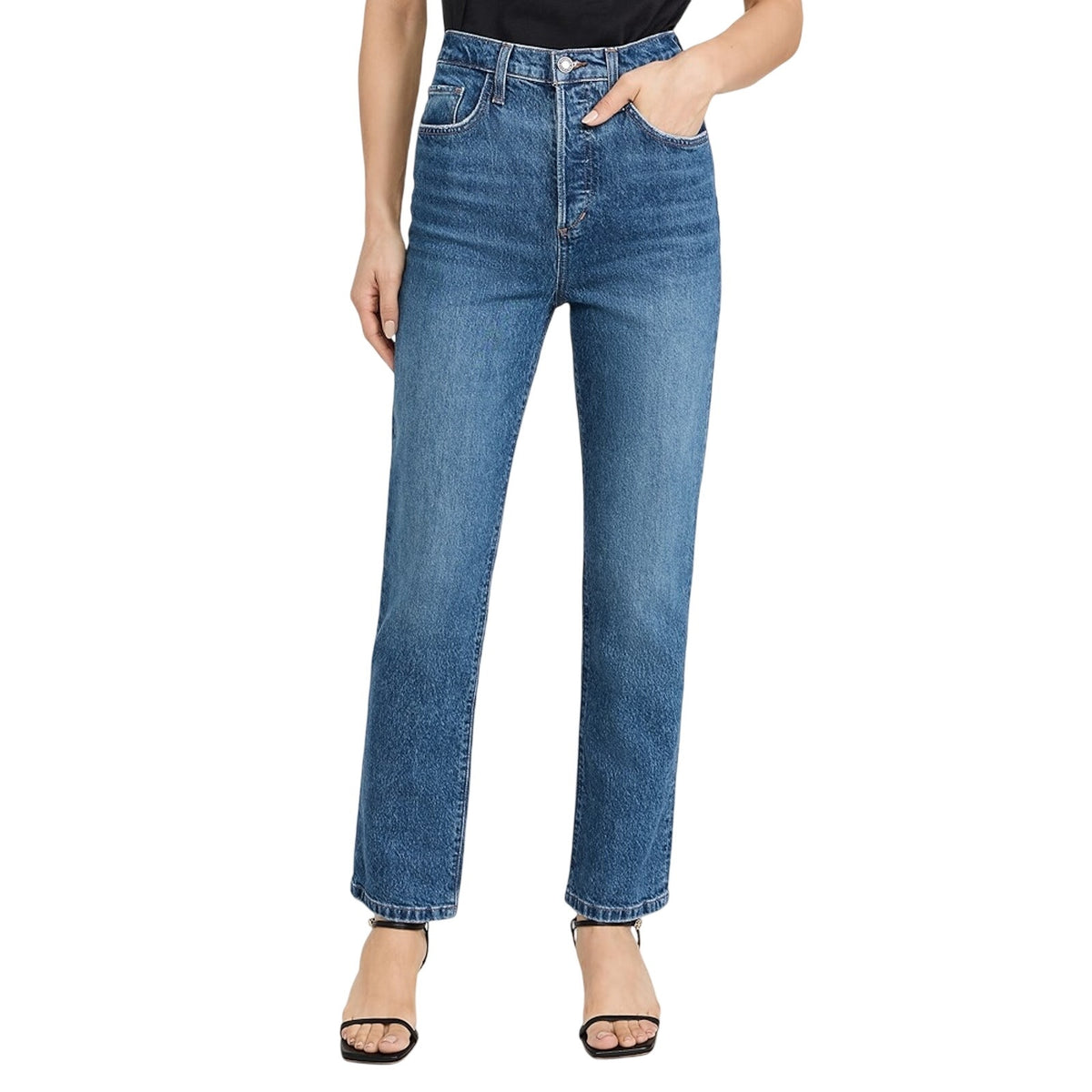 Favorite Daughter Classic Blue Valentina Straight Denim Jeans Size 25