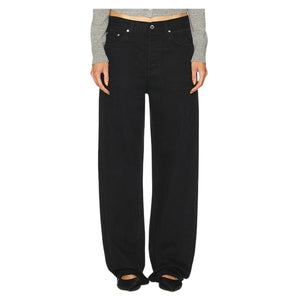 Grlfrnd Classic Black Bella Low Rise Boyfriend Denim Jeans Size 27 NWT