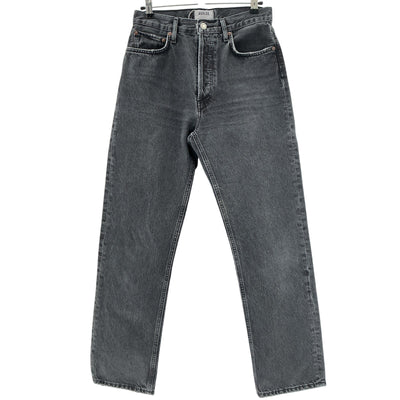 Agolde Vintage Black Pinch Waist Denim Jeans Size 26