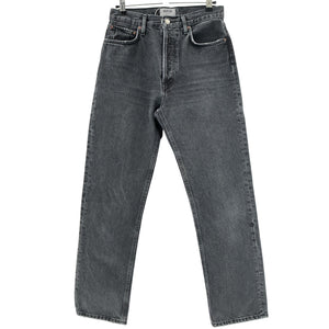 Agolde Vintage Black Pinch Waist Denim Jeans Size 26