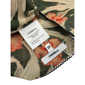 Miaou Floral Multicolor Moni Skirt Size S