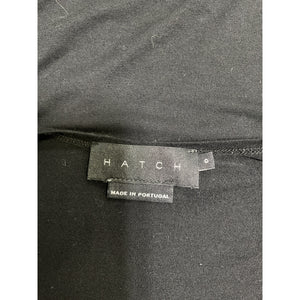 Hatch 'The Perfect' Black Viscose Vee Size 0