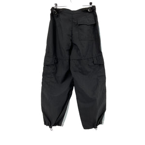 Alexander Wang Oversized Blue Hybrid Contrast-Panel Size 26 Denim Jeans