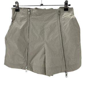 Helmut Lang Utilitarian Beige Zip Shorts Size S