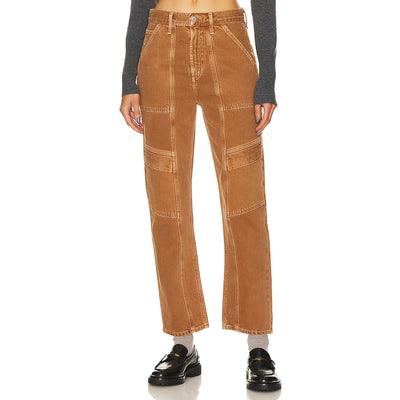 Agolde Utility Coffee Cooper Cargo Pants Size 24