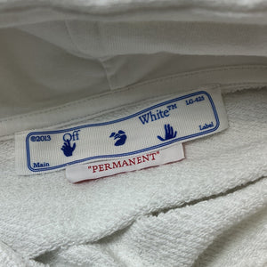 Off-White Classic White Off Stamp Hoodie Size S