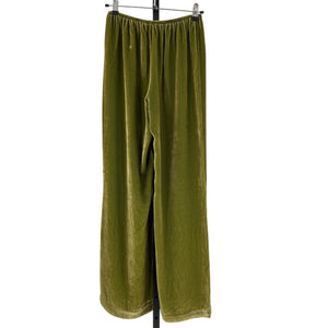 Donni. The Green Velvet Simple Pant Size XS
