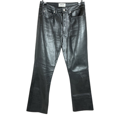 Agolde Recycled Black Relaxed Boot Pants Size 26