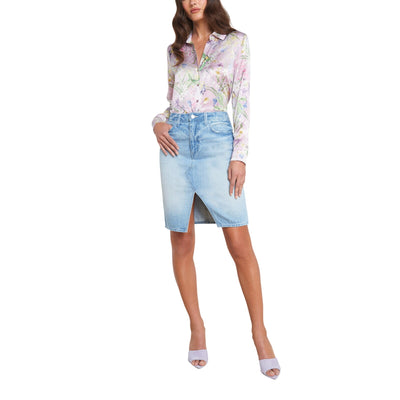 L'Agence Classic Denim Tylee Skirt Size 27