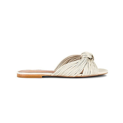House Of Harlow 1960 Knotted Beige Billie Sandals Size 7.5