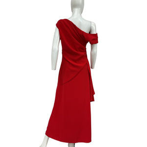 Elliatt Asymmetric Red Pallas Dress Size S