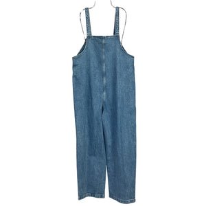 Sézane 'Samy' Blue Cotton Jumpsuit Size 38 - NWT