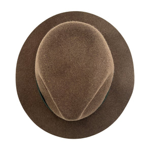 Rag & Bone Packable Brown Fedora Hat Size L