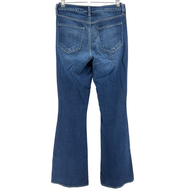 L'Agence Classic Blue Bell High Rise Flare Denim Jeans Size 28