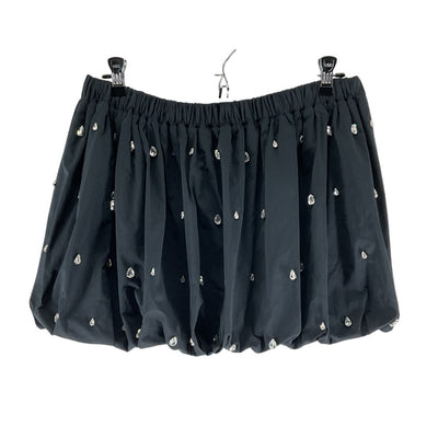 Neiman Marcus Embellished Navy Holly Skirt Size M