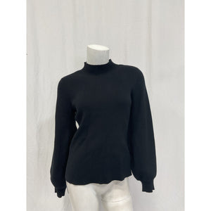 L'Academie 'Fable' Black Polyester Sweater Size M