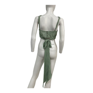 Sabina Musayev Shimmery Mint Savannah Top Size S NWT