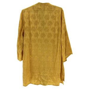 Dôen Jacquard Gold Leona Size XS Dress