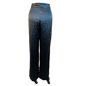 The Sei Sleek Emerald Satin Pants Size 6 NWT