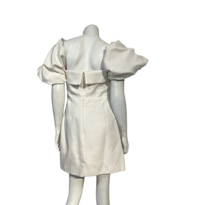 Elliatt Structured Ivory Palladium Dress Size M