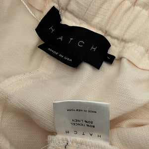 Hatch Ruffled Beige Lula Shorts Size 1