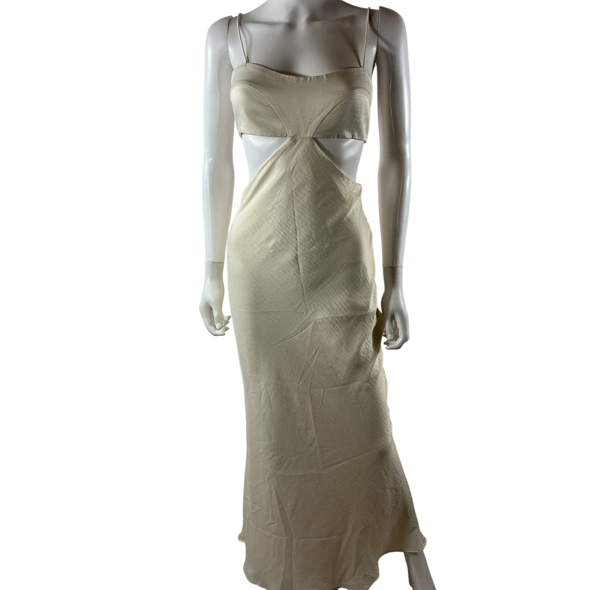 Significant Other Cutout Ivory Browning Dress Size 4