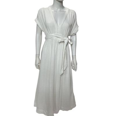 Hatch Flowy White Rosa Dress Size 1