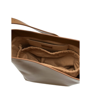 A.P.C. Minimal Brown Virginie Shoulder Bag