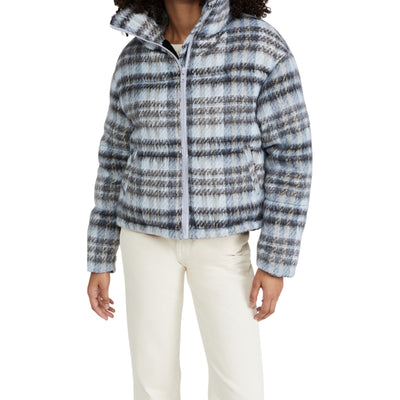 Apparis Plaid Blue Josh Jacket Size S