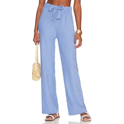 Lpa 'Giorgia' Blue Polyester Pant Size XL