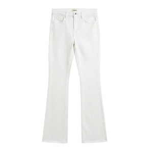 L'Agence High Rise White Ruth Denim Jeans Size 25