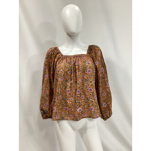 Cleobella 'Shania' Brown Blouse Size XS