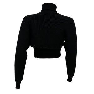 Astr The Label Cutout Black Taissa Sweater Top Size XS