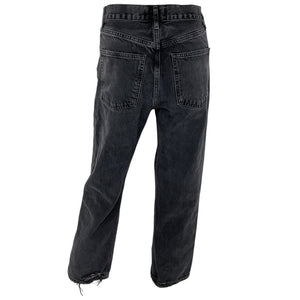 Agolde Distressed Shutter 90s Crop Denim Jeans Size 26