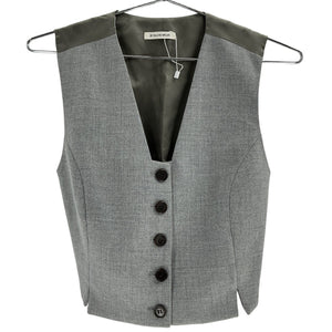 By Malene Birger Tailored Gray Bettas Vest Size EU 34