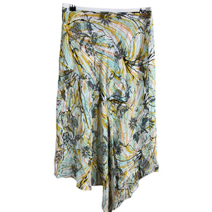 Diane Von Furstenberg Reversible Multicolor Florence Skirt Size XS