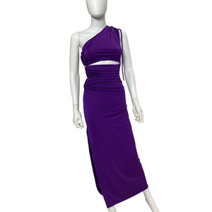 Ila Ruched Purple Asita Dress Size 34 EU / US 2 NWT