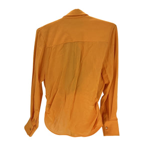 Jacquemus Knotted Orange Bahia Shirt Size 36 EU / 8 US