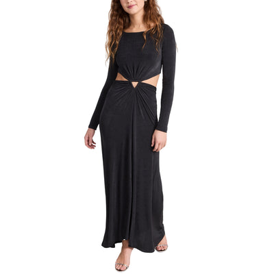 Significant Other Elegant Black Cali Maxi Dress Size 4