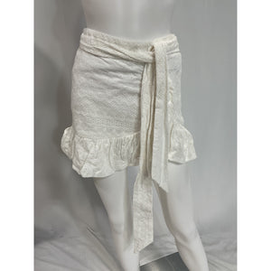 Misa Los Angeles 'Eden' White Skirt Size XS