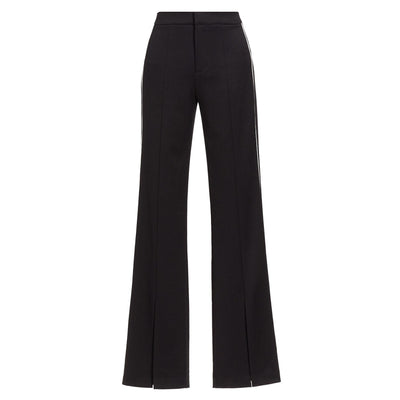 Alice + Olivia Tailored Black Off White Princess Pants Size 0