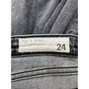 Rag & Bone Sleek Gray Cate Denim Jeans Size 24
