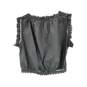 Dôen 'Traveler' Black Cotton Top Size S