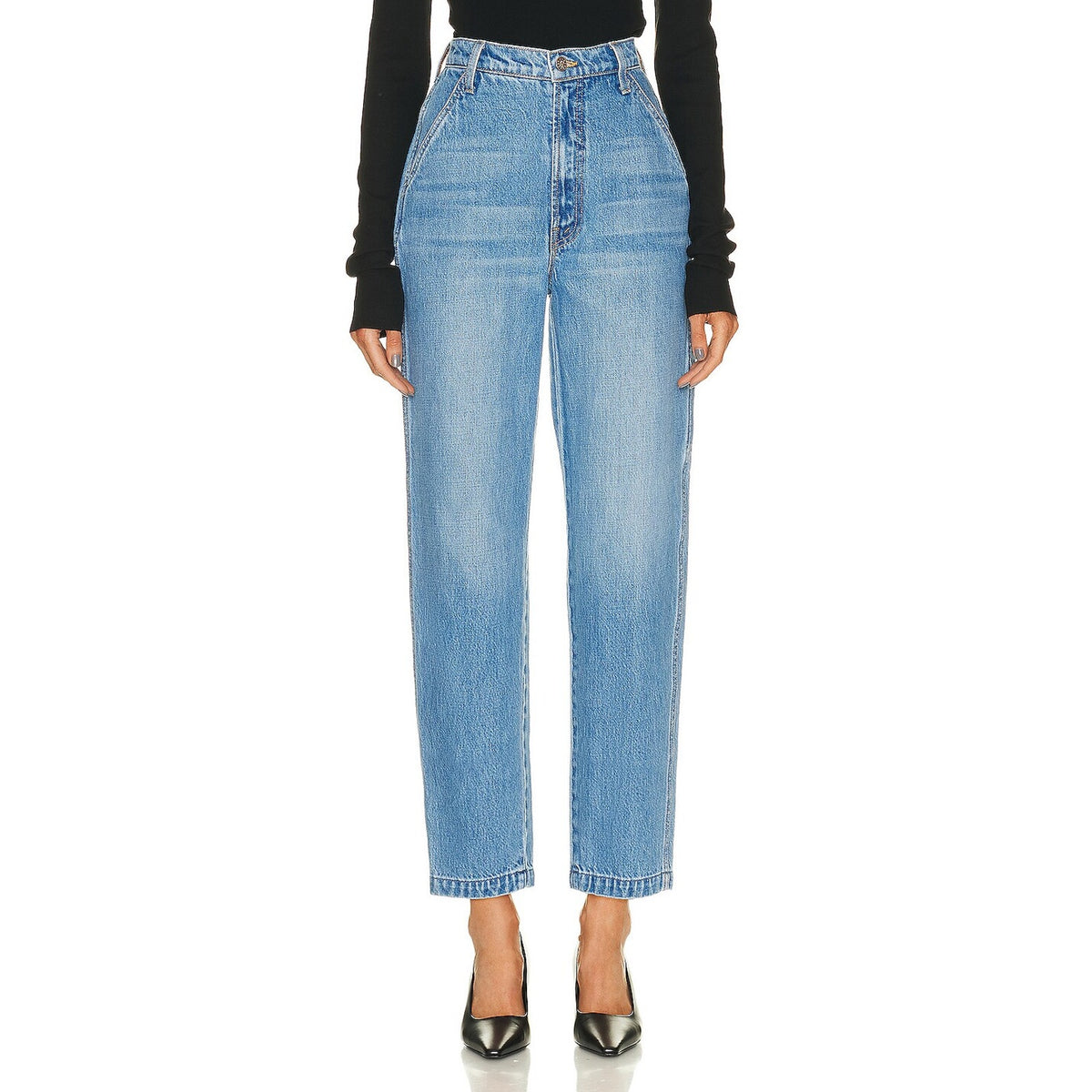 Mother Classic Nothing Else Like It Twizzy Utility Ankle Size 25 Denim Jeans