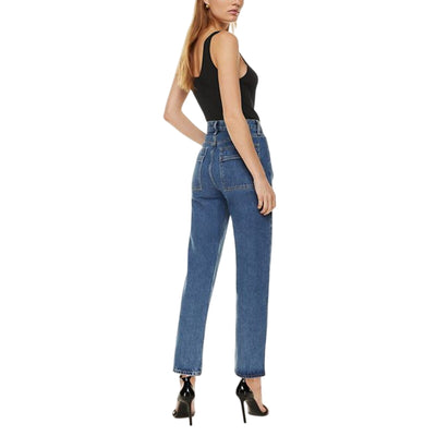 Agolde Structured Blue Cooper Cargo Denim Jeans Size 27