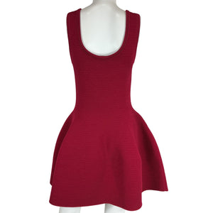 Simkhai Knit Burgundy Larina Minidress Size S