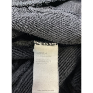 Pangaia 'Track' Black Cotton Pants Size S