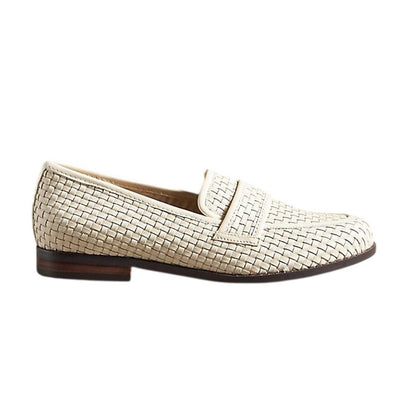 Matisse Woven Beige Ned Loafers Size 7.5